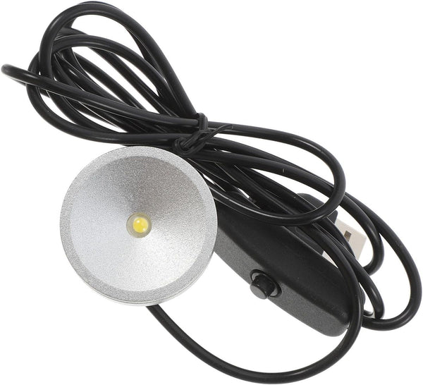 SOLUSTRE LED Aluminum Floodlight 3w 4000k Neutral Diffuser USB Mini Desk Lamp