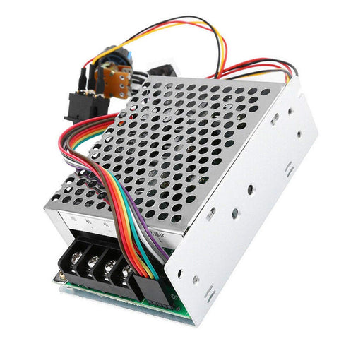 PWM DC Motor Speed Controller, 10-55V 12V 24V 36V 48V 60A Reversible Switch Set for Brush Motor Tools