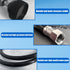 MOYAWERN 3 1/4" Pcs Shampoo Bowl Hose and Sprayer, Salon Hand Held Shower Heads and Rubber Hose Attachment for Shampoo
