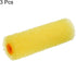 uxcell Paint Roller Cover 4 Inch - Medium Texture Sponge Brush for Household Wall Painting Treatment, 3Pcs