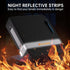 DocSafe 3 Ring Binder, Fireproof 2 Inch Round Ring with Zipper, Dust-Proof PVC-Free Binder for Important Paper Supplies