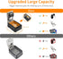 UPGRADE Extra Large Key Lock Box, Weatherproof Wall Mount for Car, House Keys, Indoor Outdoor Security Storage