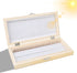 Microscope Slide Box, Large-Capacity Wooden Storage Box for Biological Slide Collection