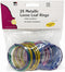 Charles Leonard Metallic Loose Leaf Rings, 2" Diameter, Assorted Metallic Colors, 25 per Bag (85005)