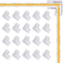 20pcs COB LED Light Strip Connectors, 8mm 2Pin, L-Shaped/Corner Connector LED Tape Light Connectors for DIY COB/SMD