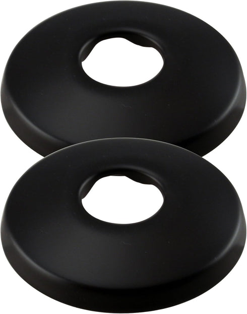 Westbrass R129-2-62 1/2" IPS Sure Grip Low Pattern Flange, Matte Black