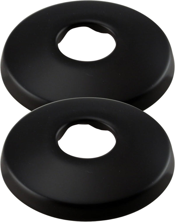 Westbrass R129-2-62 1/2" IPS Sure Grip Low Pattern Flange, Matte Black