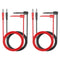Goupchn 4PCS 4mm Banana Plug Test Leads, Copper Soft Cable Wires for Multimeter Electrical Testing 500V 5A