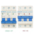 Baomain 3 Pole Miniature Circuit Breaker, 40A 400V DZ47-63, 4 kA AC MCB C40, DIN Rail Mount (C40, 40Amp)