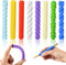 8-Pack Textured Silicone Pencil GripsSensory Fidget Sleeves for Kids& Adults,ADHD &Autism Anxiety