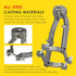 Square Hole Drill Bit Adapter - Mortising Attachment for Drill Press and Power Tool Accessory
