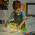 LED Note Board with Colors, Acrylic Dry Erase Board for Kids, Light up Board with Stand & 7 Pens