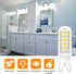 G9 Bulb 6000K 4W (40W AC120V 400LM G9 Bulbs 360 Non-dimmable, 5 Pack YUIIP LED Daylight White Halogen Equivalent), Bi