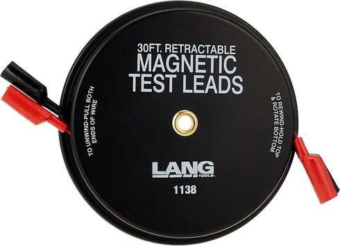 Kastar A and E Hand Tools 1138 Magnetic Retractable Test Lead, One Size, Color Black