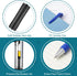 Spakon 200 Pieces Retractable Ballpoint Pen Bulk, Medium Point 0.5mm Refillable Ink Pens, Office (Blue, Red, Black)