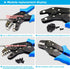 SN-58B Crimping Tool, Ratcheting Wire Crimper for 0.25-1.5MM 24-16AWG Dupont, TE, JST, Molex Terminal