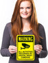 10x7 Inches, 55 Warning All Activities Recorded by Night Vision Cameras Sign, mil Thick HDPS (high Density