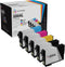 LD Products Remanufactured Replacement for Epson 220XL Ink Cartridges (5-Pack: 2 T220XL120 Black, 1 T220XL220 Cyan, 1