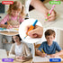 idooss 48 Packs Silicone Textured Pencil Grips, Sensory Fidget Toys for Autism Kids, Writing Aid Tools ADHD Tools