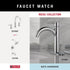 DELTA FAUCET NIC46-PC Nicoli Wall Mount Square Closed Towel Ring in Polished Chrome - Bath Hardware Accessory