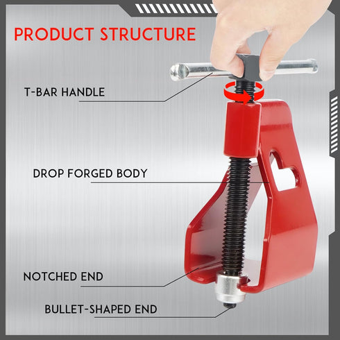 YESHMA Compression Sleeve Puller Tool, Remove Ferrule Puller for 1/2” Copper Water Compression Sleeve