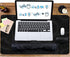 Set, 4Pcs (35.415.7 Set Topographic Mouse Pad Extended Mouse Pad+Keyboard Wrist Rest, Memory Foam Ergonomic Easy