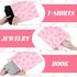 Maasechs 200 Pack 10x13 Set Set Pink Bow Poly Mailers Waterproof Self Adhesive Cute Shipping Bags with Thank Cards