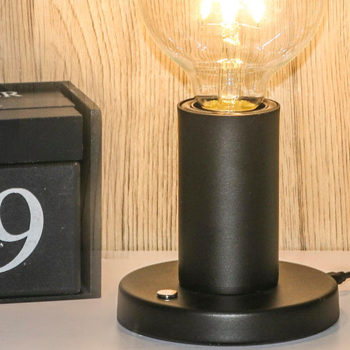 Dimming G95 Bulb Touch Control Table Lamp Bedside Minimalist Desk Lamp Modern Table Lights Metal Table Lamps with LED