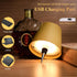 2 Pack 2026 3 Dimming Wine Bottle Lamps, New Color Rechargeable Wireless Bottle Lamps, Bottle Lamp Kit for Liquor