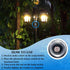 ZDRU 2Pcs 100-277V Hard-Wired Post Eye Light Control Sensor, Auto On/Off, Outdoor Waterproof Dusk to Dawn Photocell