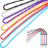 YOUOWO 6 Pack Adjustable Neck Lanyards for Pen, Phone, ID Badges Holder, Keys, Office Name Badges, USB Sticks,