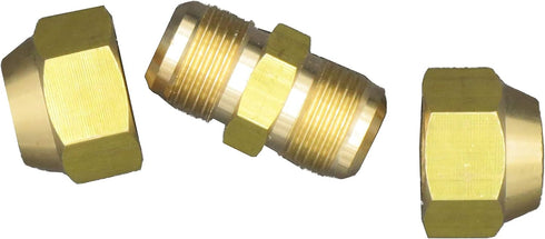 Air Conditioning Copper Pipe Extension for Joint Double Connector, 6-19mm Flare Nut Copper Tube Diameter 5/8"