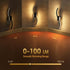 2 Pack, Dimmable 1W 3000K Briignite Night Lights Plug into Wall Wall Sconce Night Light with Dusk to Dawn Sensor, Night