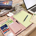Business/Resume Padfolio Portfolio Folder with Letter/A4 Size Clipboard, Premium Portfolio Case for Women/Men - Rosegold