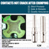 JRready ST6294 Deutsch Solid Contact Size 12 Male Pin and Female Socket for DTP DTHD HD10 HD30 Connectors, 12-14AWG