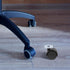 HINTRMENT 12pcs Black Plastic Furniture Caster Wheels, Small Swivel Chair Leg Casters Replacement for Office Chairs