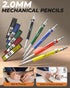 Nicpro 27 Pack Carpenter Pencils - Mechanical Pencil with 100 Refill, Automatic Center Punch, Carpenter Tool
