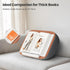 Tounee Book Holder Stand - Ultra Soft Lap Beanbag Pillow for Books, Tablets, iPads & Kindle - Hands-Free Reading