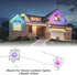 Sevomie H705 40PCS Mount Compatible with Govee Outdoor LED Lights (Non-Pro Version), LED Light Mounting Clips