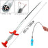 Flexible Grabber Claw Pick Up Reacher Tool, 63 Inch Bendable Hose Pickup for Home Sink and Drains
