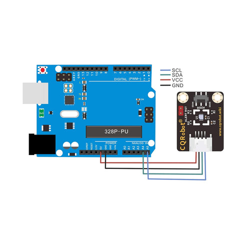 Temperature and Humidity Sensor for Raspberry Pi/Arduino, SHT31-DIS-F Chip, Industrial Monitoring