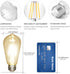 LED Edison Bulb 4W,Antique 40W Vintage Edison Bulb,E26 Light Bulb Non Dimmable Led Bulb 450 Lumens 5500K Cold White,Pack of 3 by NOTOC