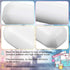Weewooday 24 Pieces PTFE Magnetic Mixer Stirrer Bar, White Stainless Steel Laboratory Mixing Plate Magnet Stick