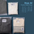 Spartan Industrial 8" X 10" (100 Count) 3 Mil Frosted Zipper Bags with Vent Hole - Reclosable Plastic Bags for Clothes,