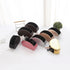 TV Remote Holder - PU Leather Organizer with 5 Compartments for Table, Office Desk for Pen and Stationary, Brown