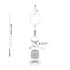 E26 Bulb 2 PACK BRIGHTTIA Shade-Ready Light Socket, Cover & Cord Grip Kit - Standard Screw-in Lamp Holder Replacement