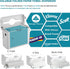 Countertop Lid300-Sheet C-fold Paper Towel Dispenser XXLarge - Heavy DutyWide-Design Folded Paper Towel Dispenser