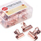 Yalis Push Pins Clips 15-Count - Pinning No Holes for Paper, Creative Paper Clips with Tack for Cork Board