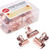 Yalis Push Pins Clips 15-Count - Pinning No Holes for Paper, Creative Paper Clips with Tack for Cork Board