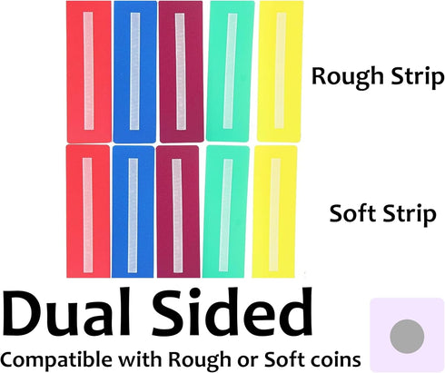 Smile4Autism 5 Large 2 1/2" X 10 1/4" Sentence Strips with 7 Color Sentence Starter Cards for Autism